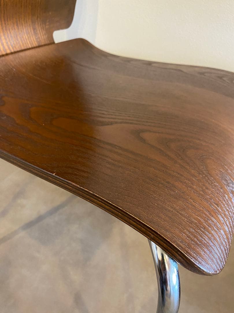 ① 90's IKEA GILBERT スタッキングチェア プライウッド