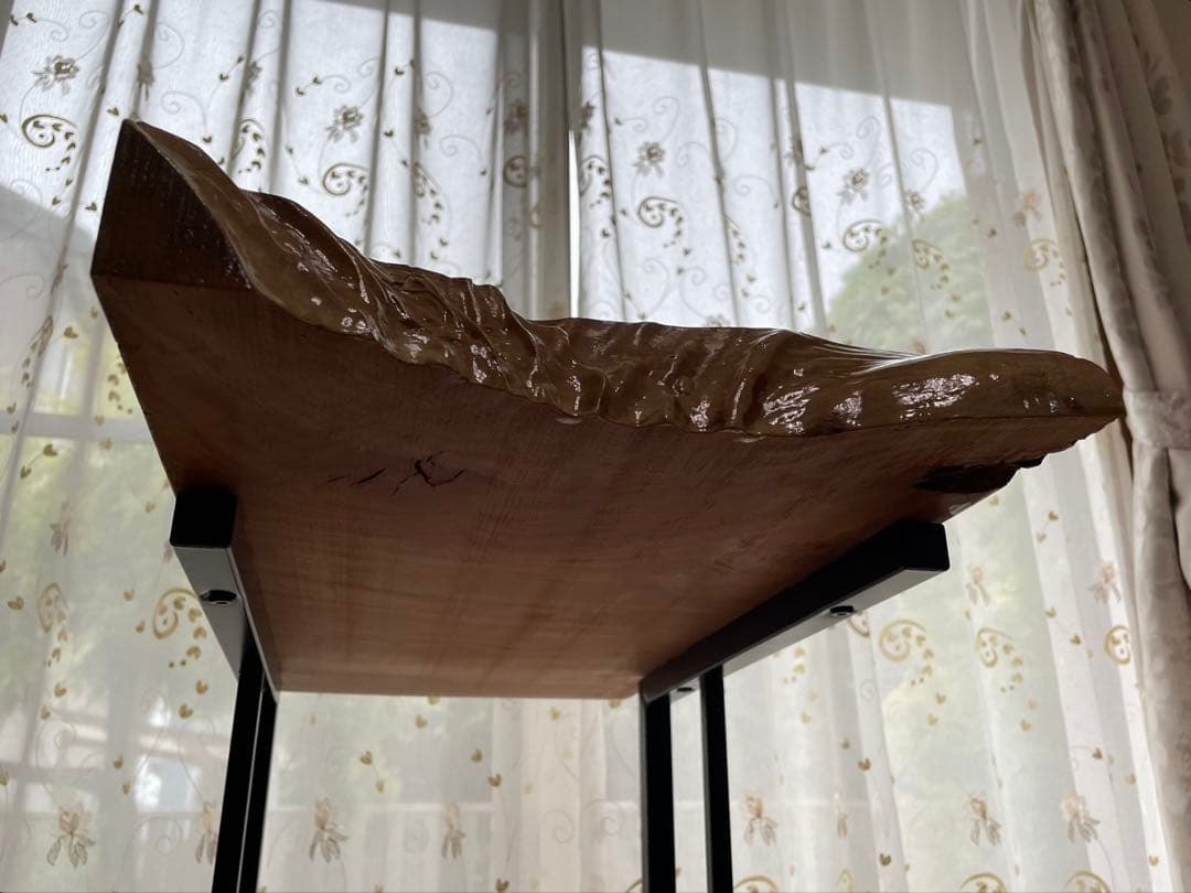 nn　一枚板　欅（けやき）　サイドテーブル　コーヒーテーブル