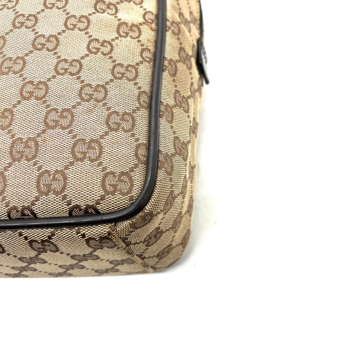 【美品】グッチ ショルダーバッグ GG キャンバス ボックス