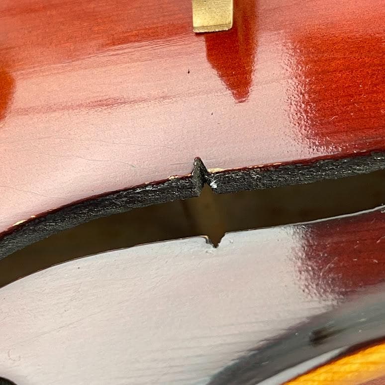 極美品●鈴木バイオリン● No.13 3/4 イエローラベル 1962製 良音杢