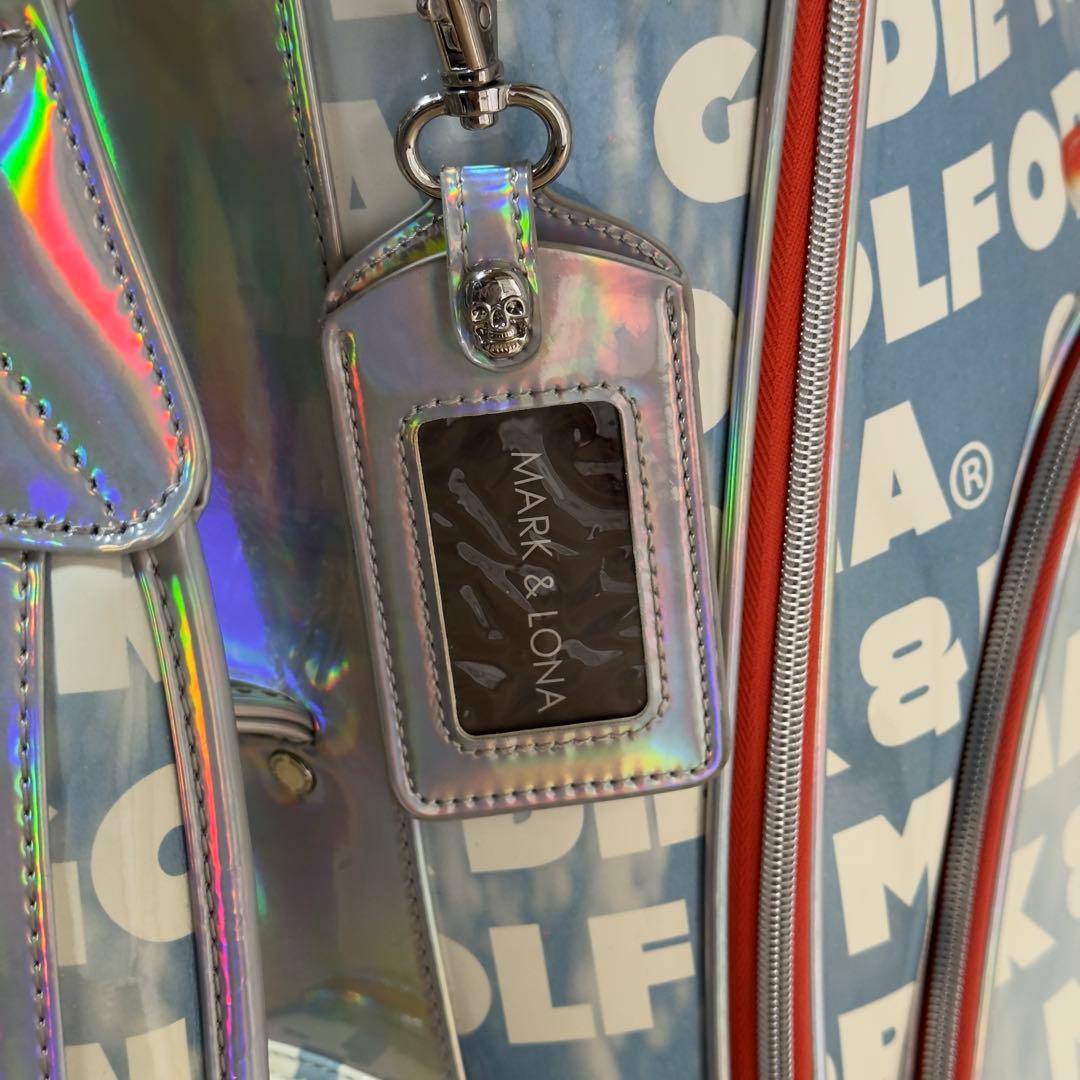 【完売品】マークアンドロナ キャディバッグ 9型 メンズ レディース ホワイト