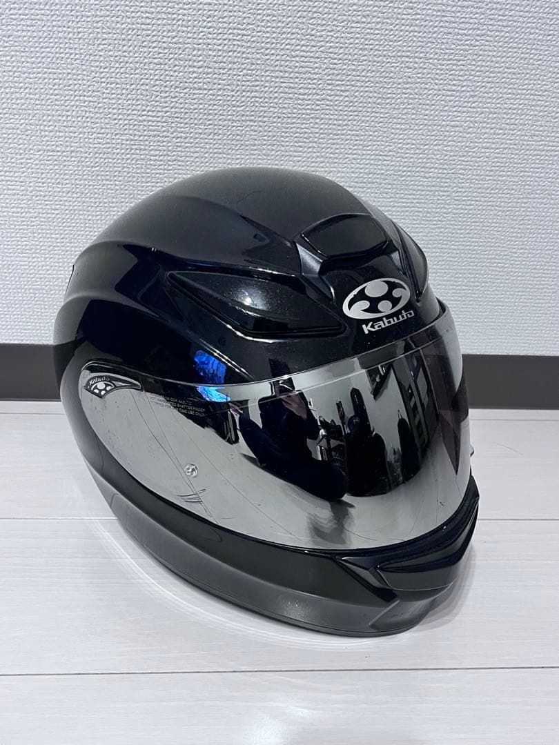 OGK カブト シューマ Mサイズ ミラーシールド付