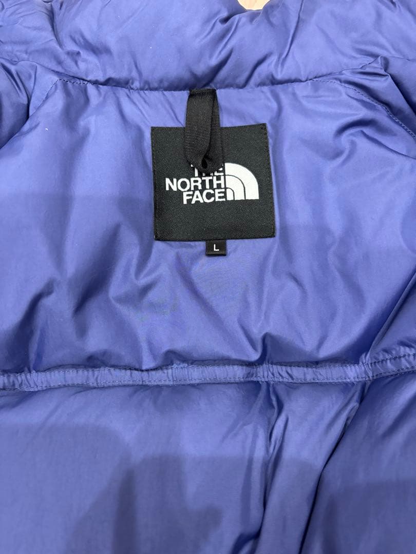 THE NORTH FACE ダウンジャケット グレー/ネイビー