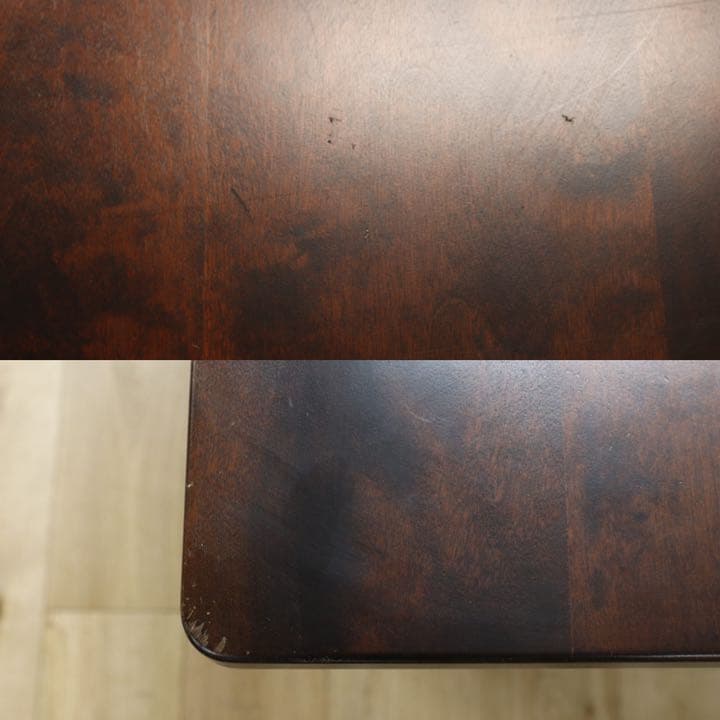 GMEK521○北海道民芸家具 樺材 無垢材 ローテーブル センターテーブル リ