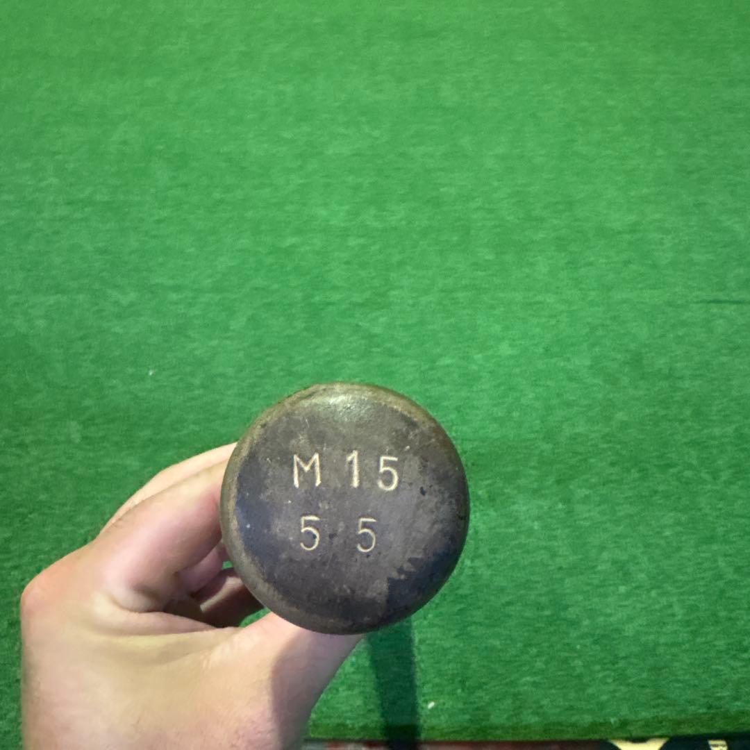 硬式木製バット2本セット！