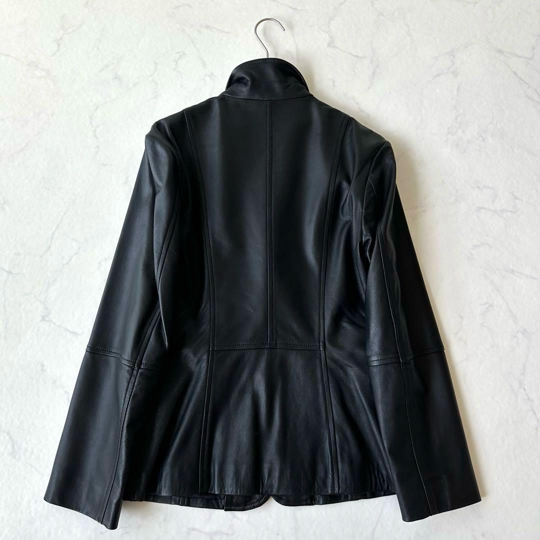 マックスマーラ MAX&Coレザージャケット 羊 ラムレザー 40 ブレザー風