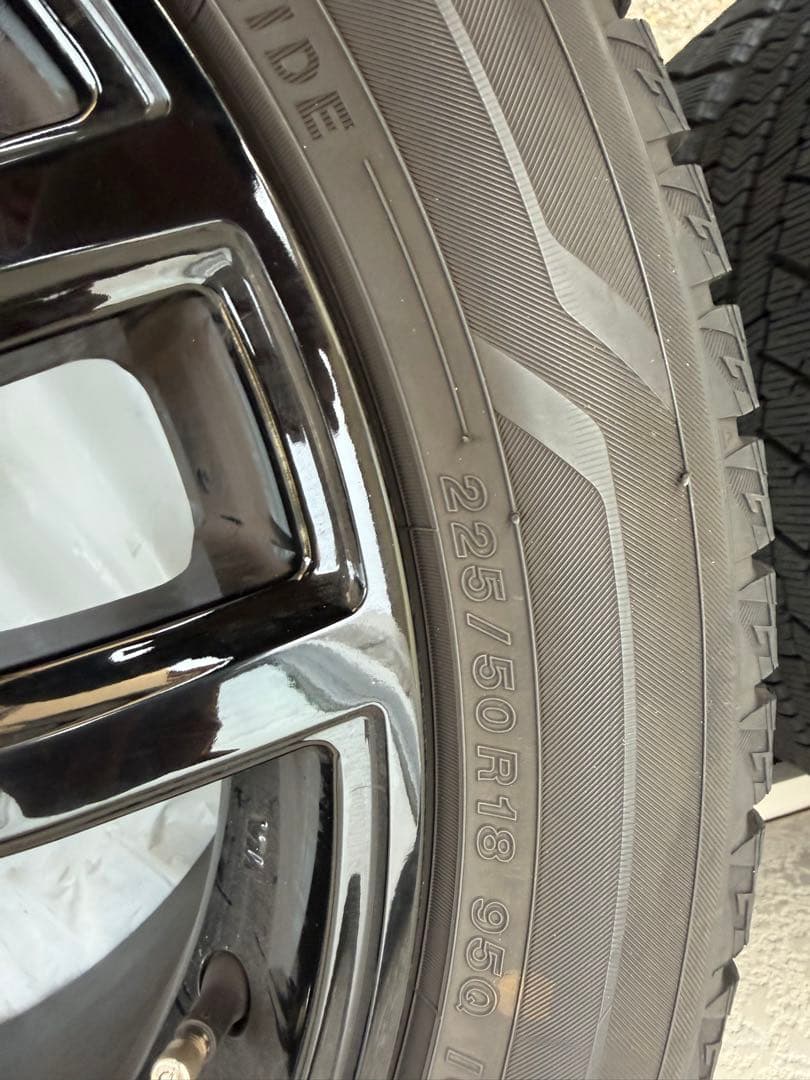 k*n様 ★ ブラックアルミホイール 18インチ X1  ✖︎4