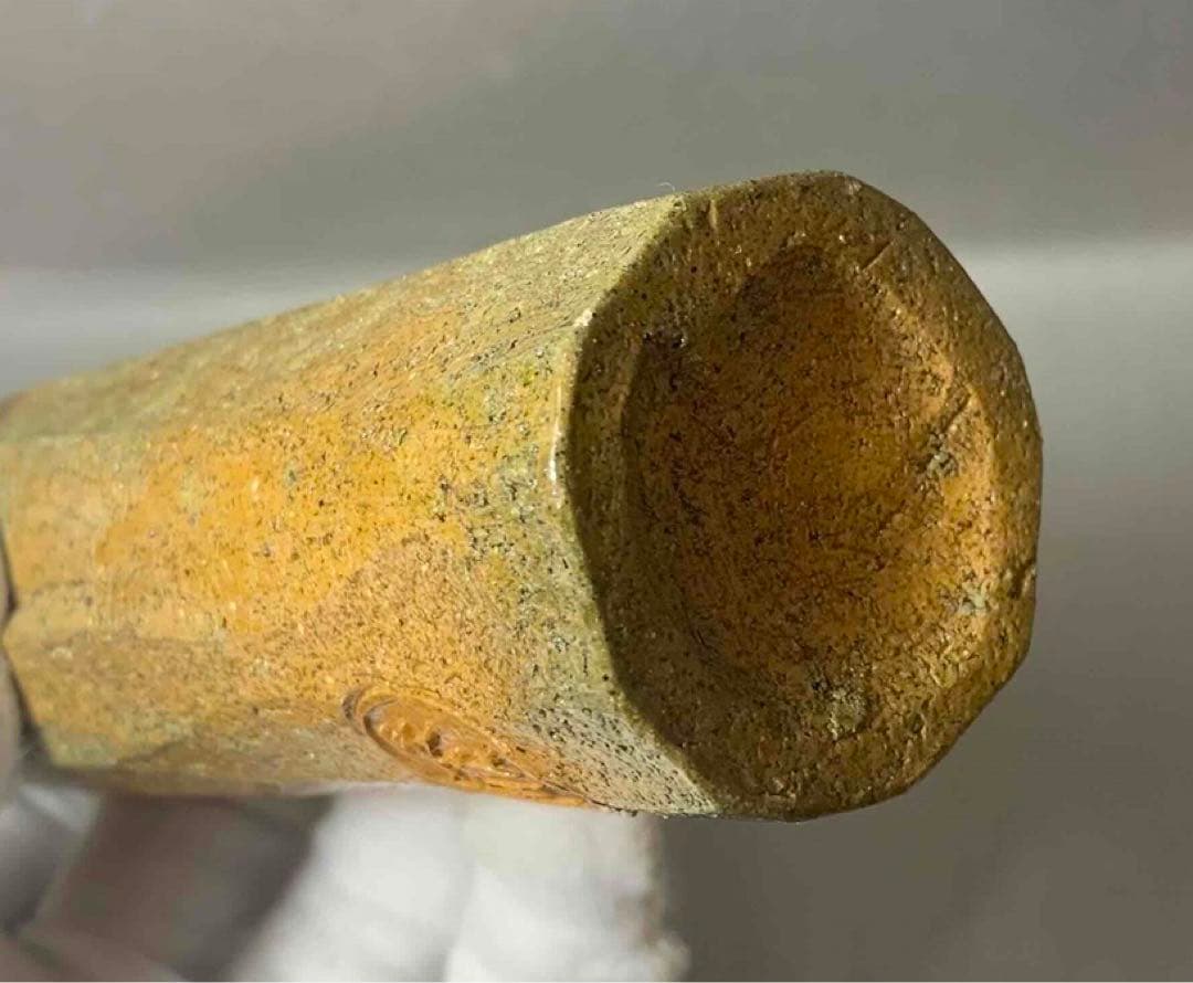 茶道具　細筒花入　9代　大樋長左衛門