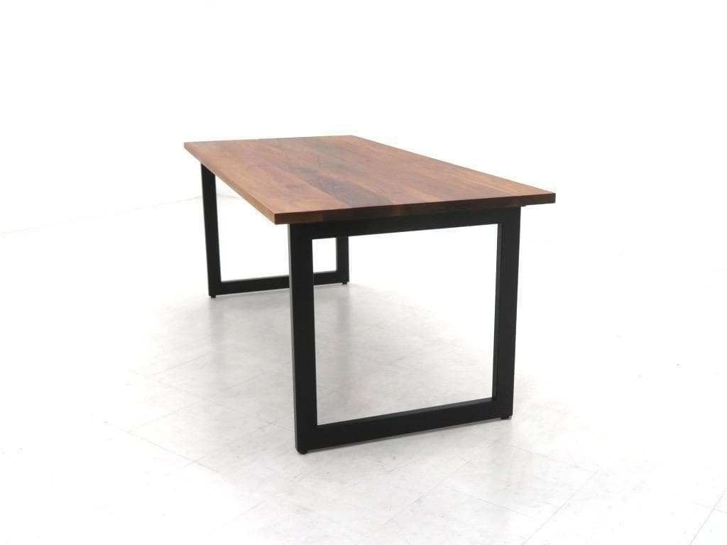 展示品　カーフ　ウォールナット　無垢材　ダイニングテーブル　北欧　モダン
