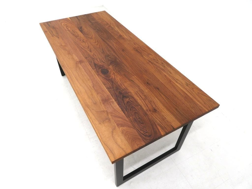 展示品　カーフ　ウォールナット　無垢材　ダイニングテーブル　北欧　モダン