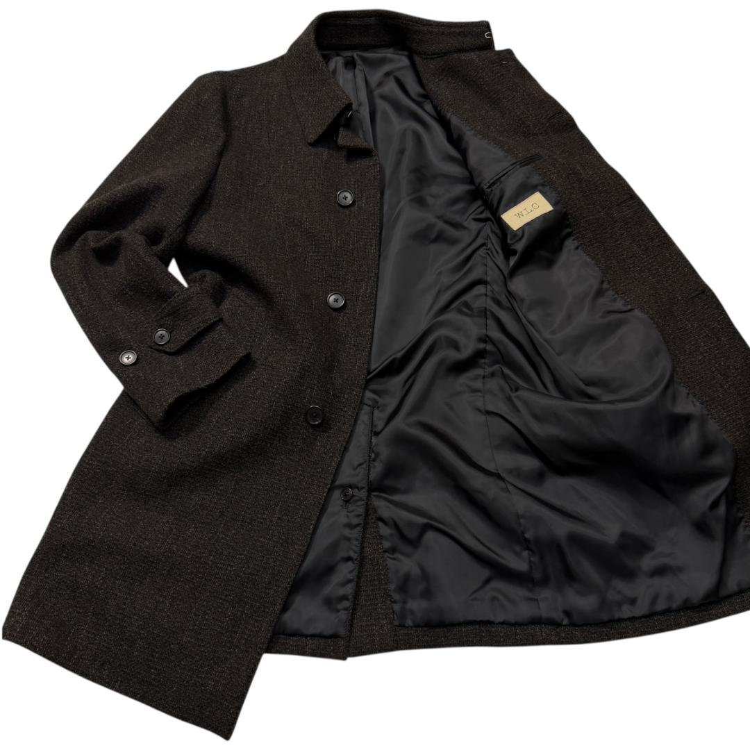 3724 美品 W.L.C by J.PRESS ツイード ステンカラーコート