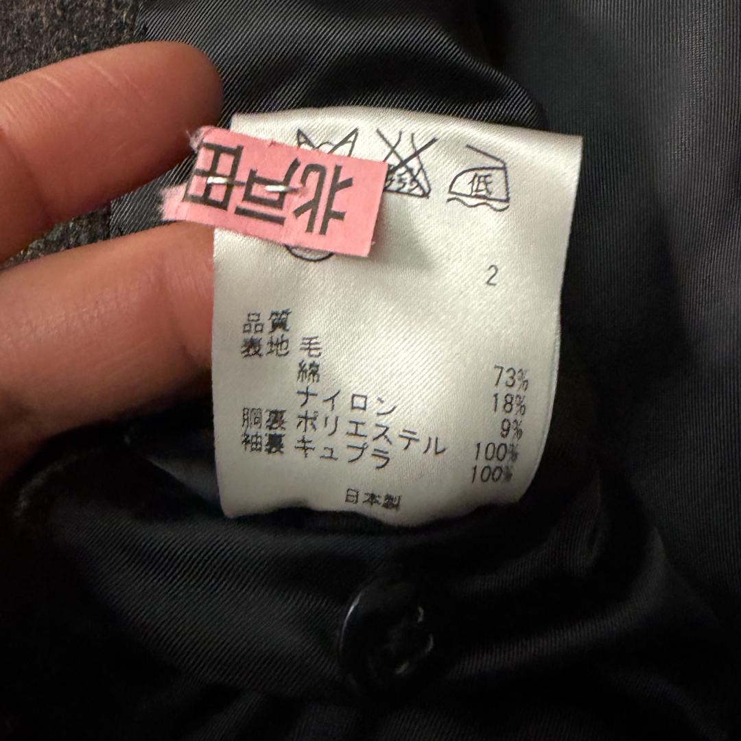 3724 美品 W.L.C by J.PRESS ツイード ステンカラーコート