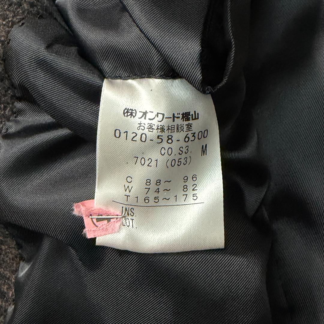 3724 美品 W.L.C by J.PRESS ツイード ステンカラーコート