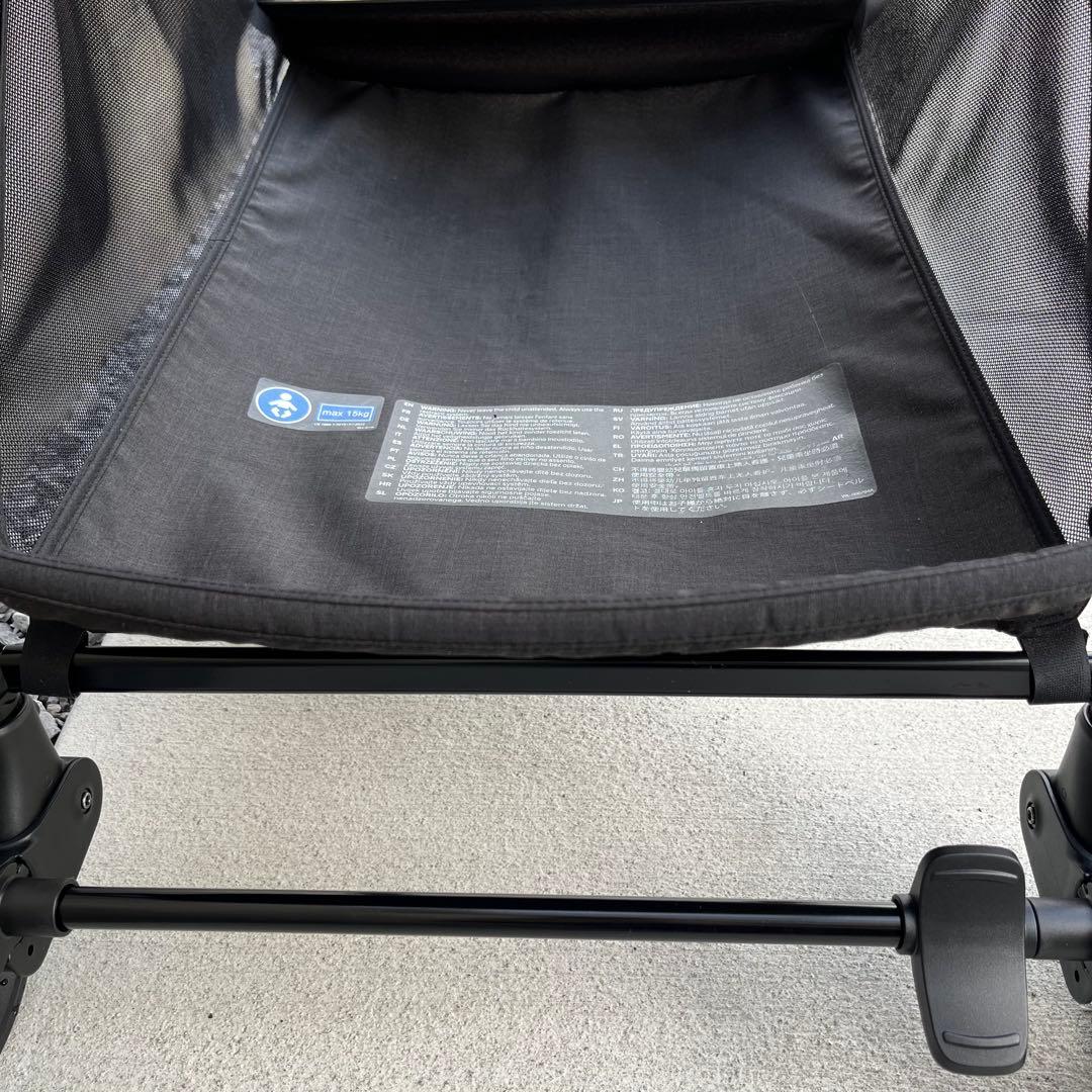 【美品】nuna ヌナ ixxa（イクサ）リベテッド レインカバー付き（未使用）