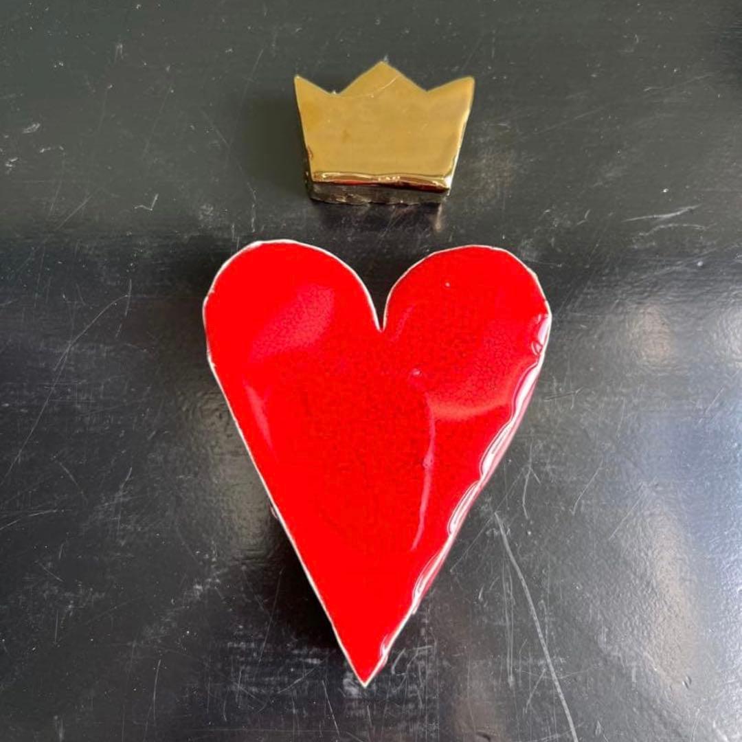 MV% ハートと王冠のセット