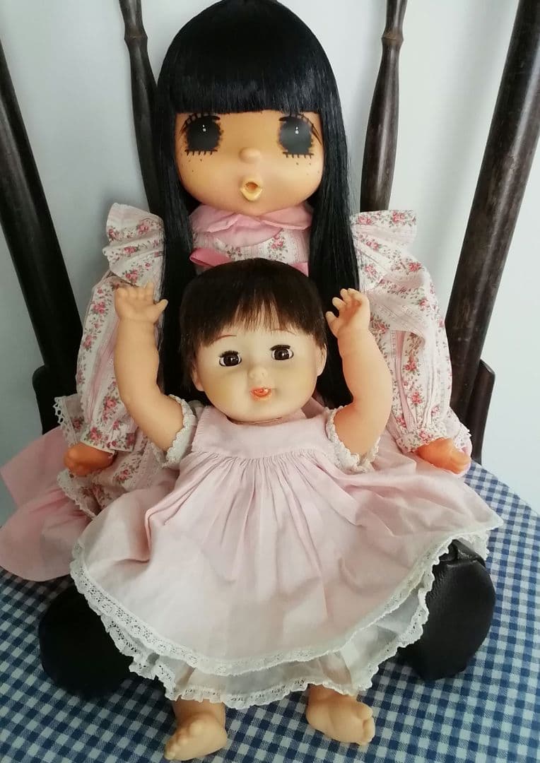 稀少!!黒髪ロングヘアーの超～♥️可愛いジェジェちゃん☆リボーンドールのお友達に