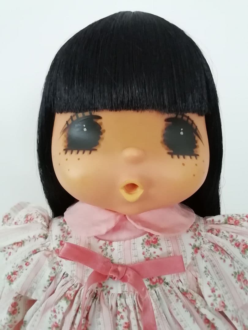 稀少!!黒髪ロングヘアーの超～♥️可愛いジェジェちゃん☆リボーンドールのお友達に