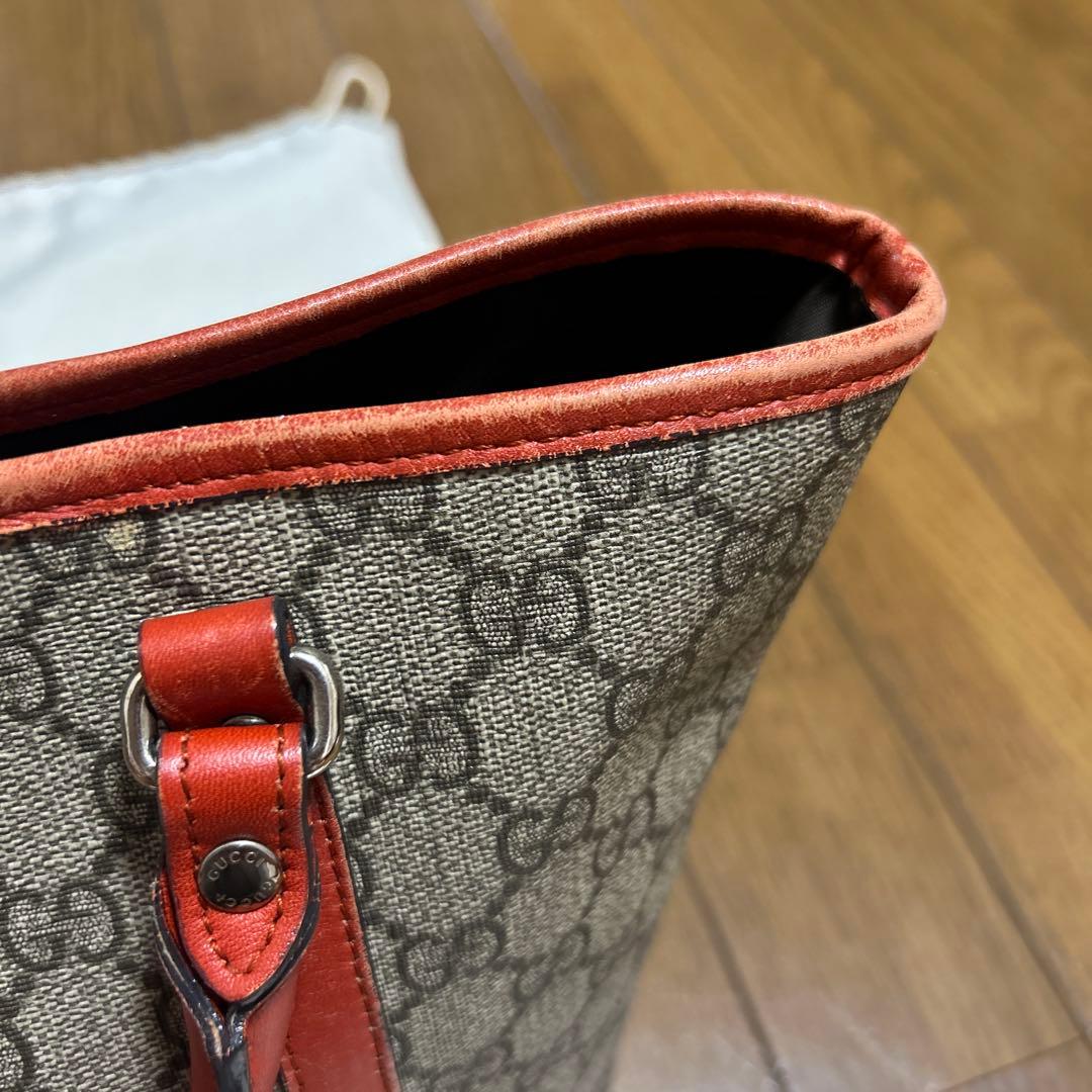 グッチ　キッズライン　マザーズバッグ GGスプリームキャンバス