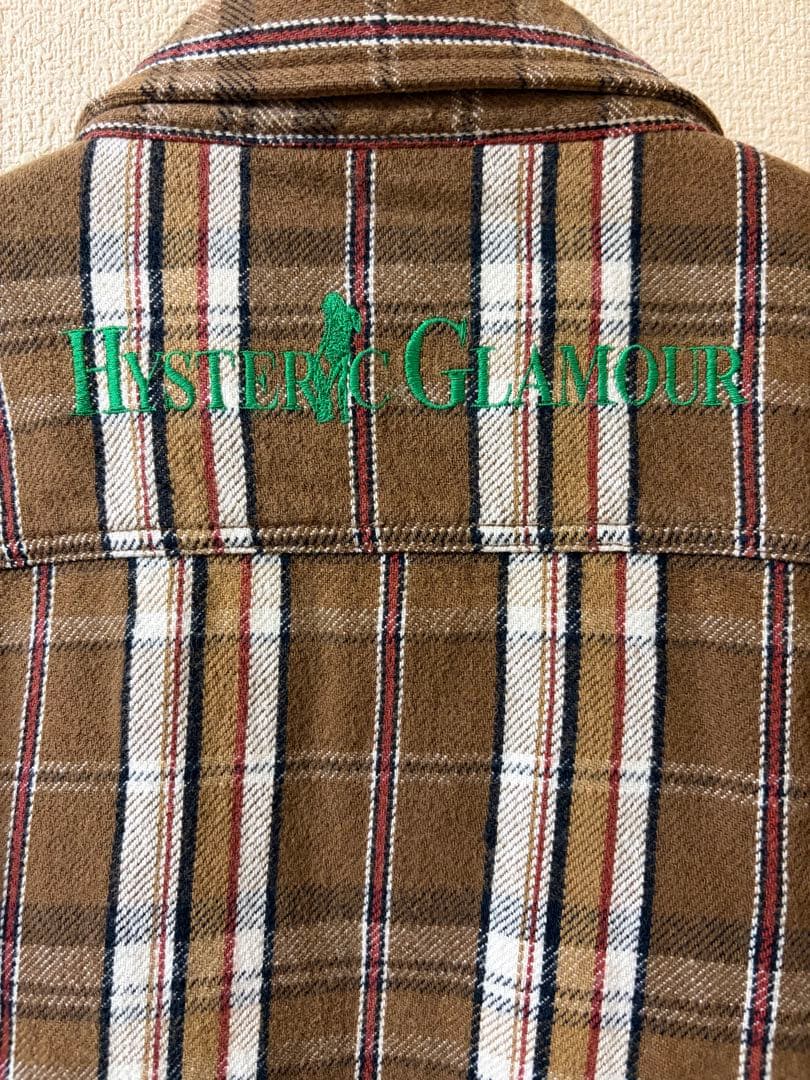 ヒステリックグラマー　チェックシャツ L