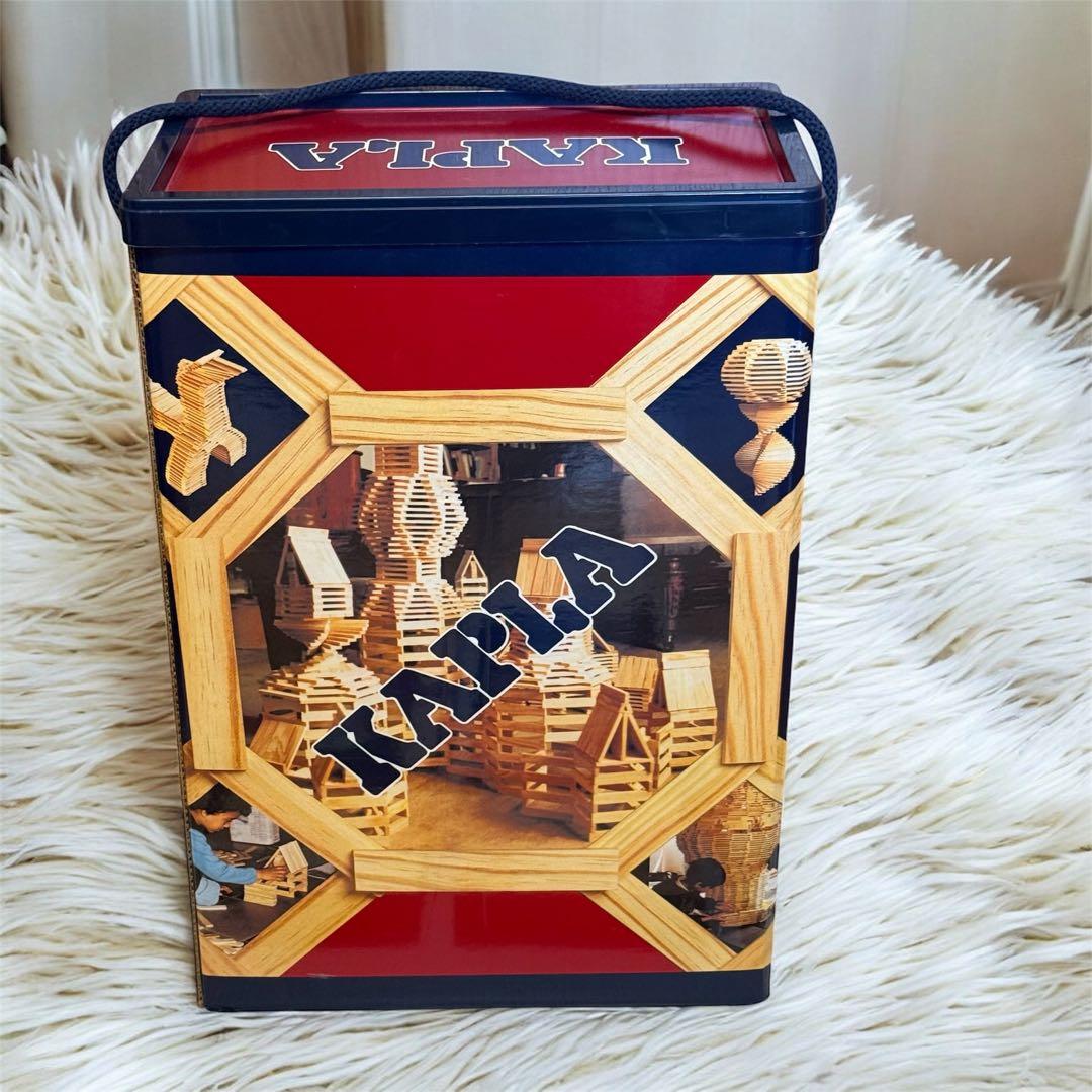 【美品】 カプラ KAPLA 正規品 200ピース 木製ブロック 板 知育玩具