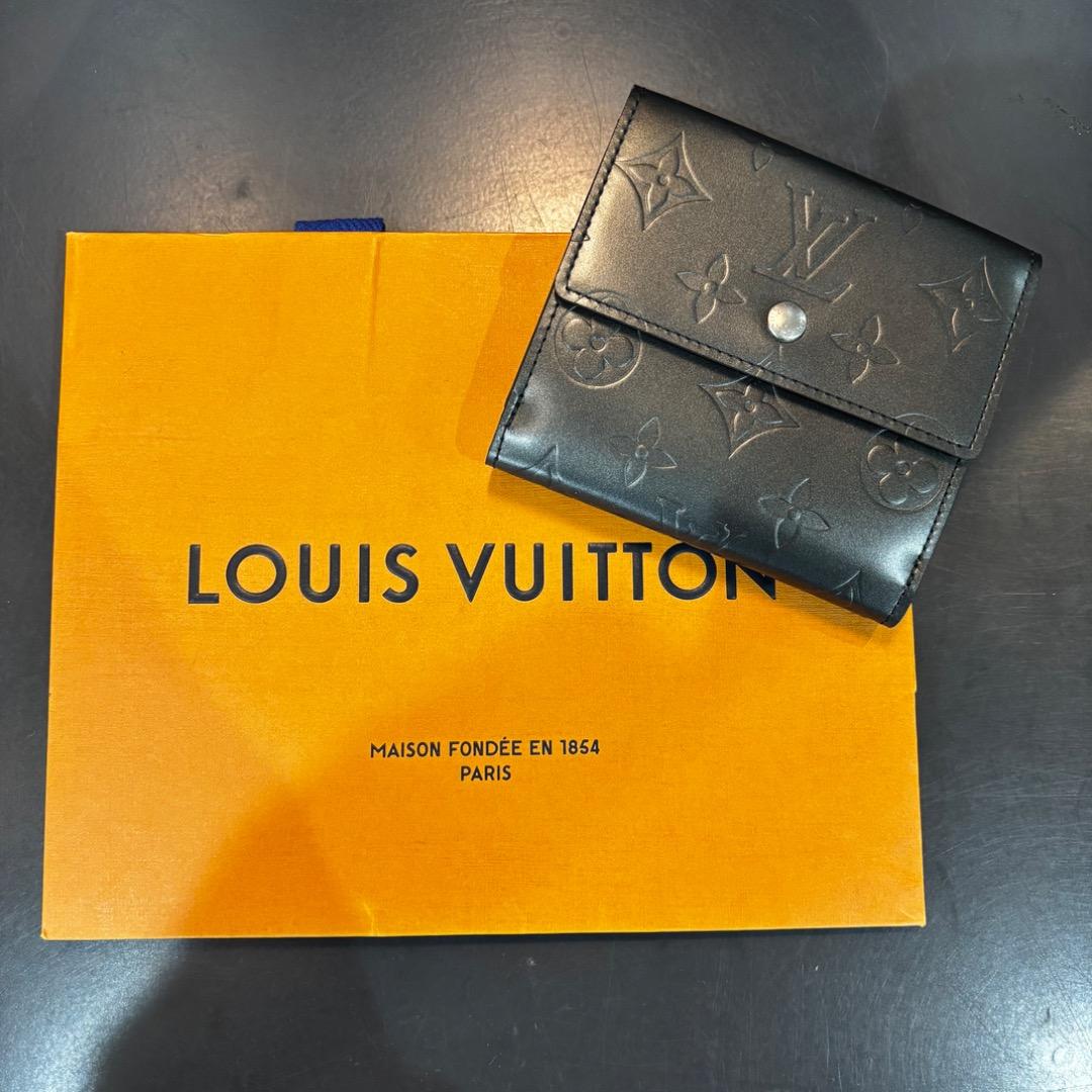 LOUIS VUITTON モノグラム・マット ポルトモネビエカルトクレディ