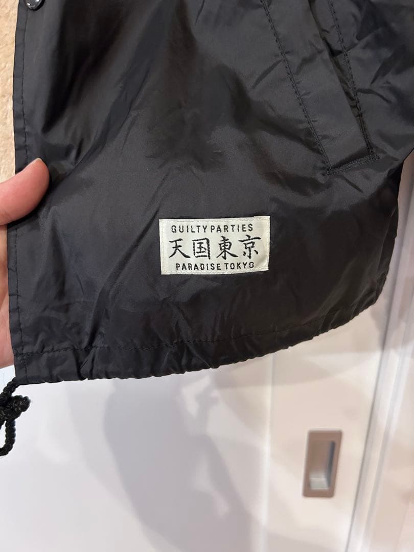 WACKOMARIA コーチジャケット ブラック M ワコマリア