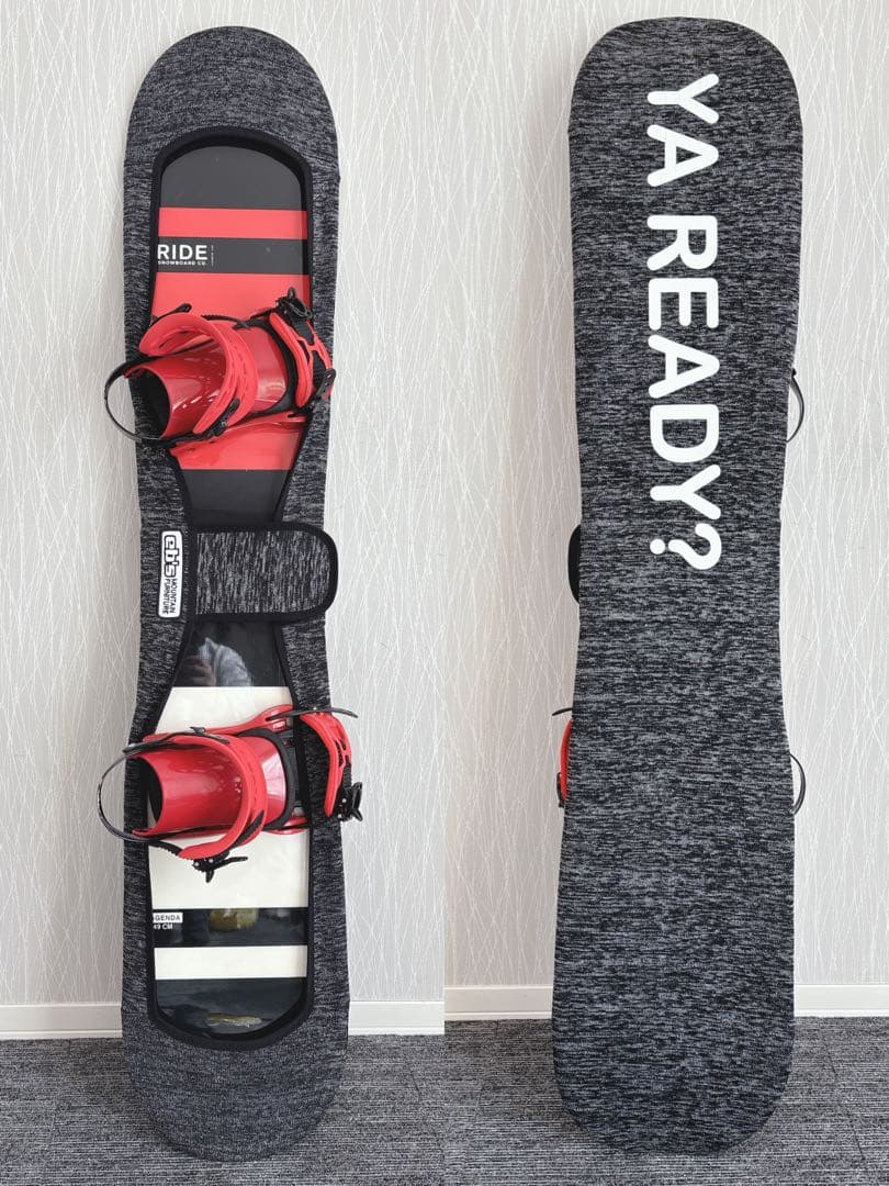 57美品❗️超豪華❗️RIDE×ZUMAメンズスノーボードセット★149cm+ビン付