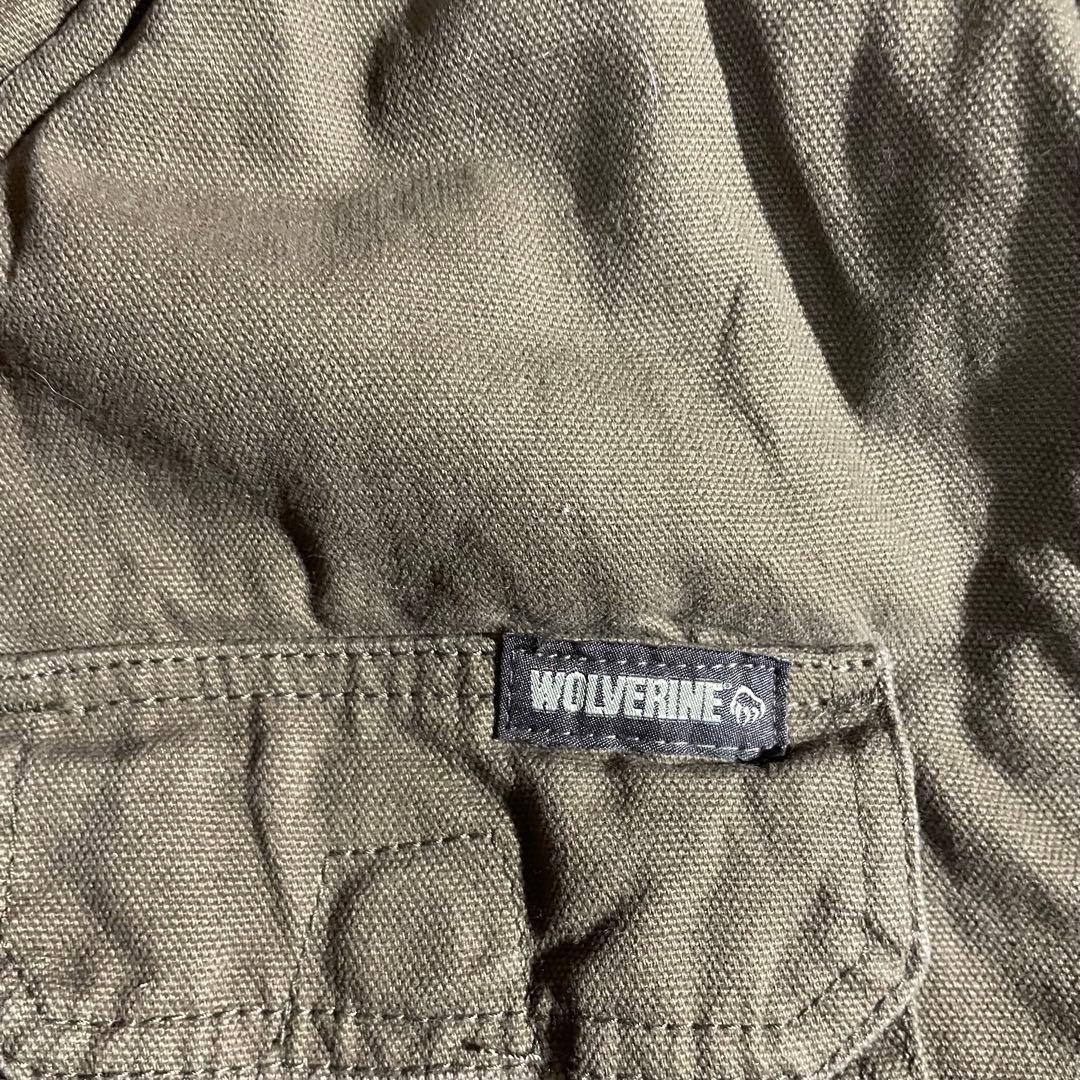 WOLVERINE ウルヴァリン 中綿アクティブジャケットダック生地カーキL