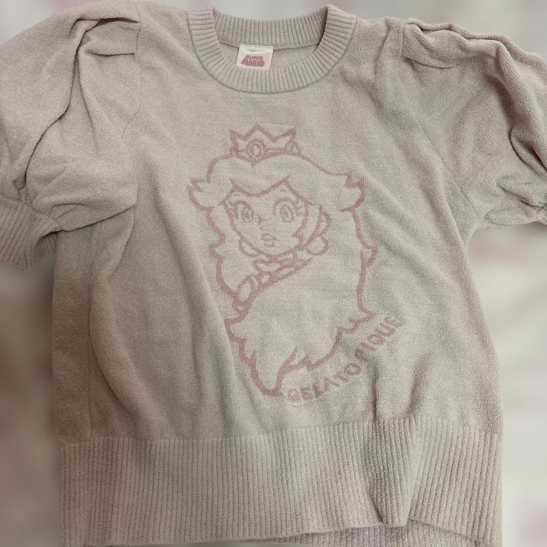ジェラートピケ スーパーマリオ ピーチ姫 ルームウェア パジャマ ジェラピケ