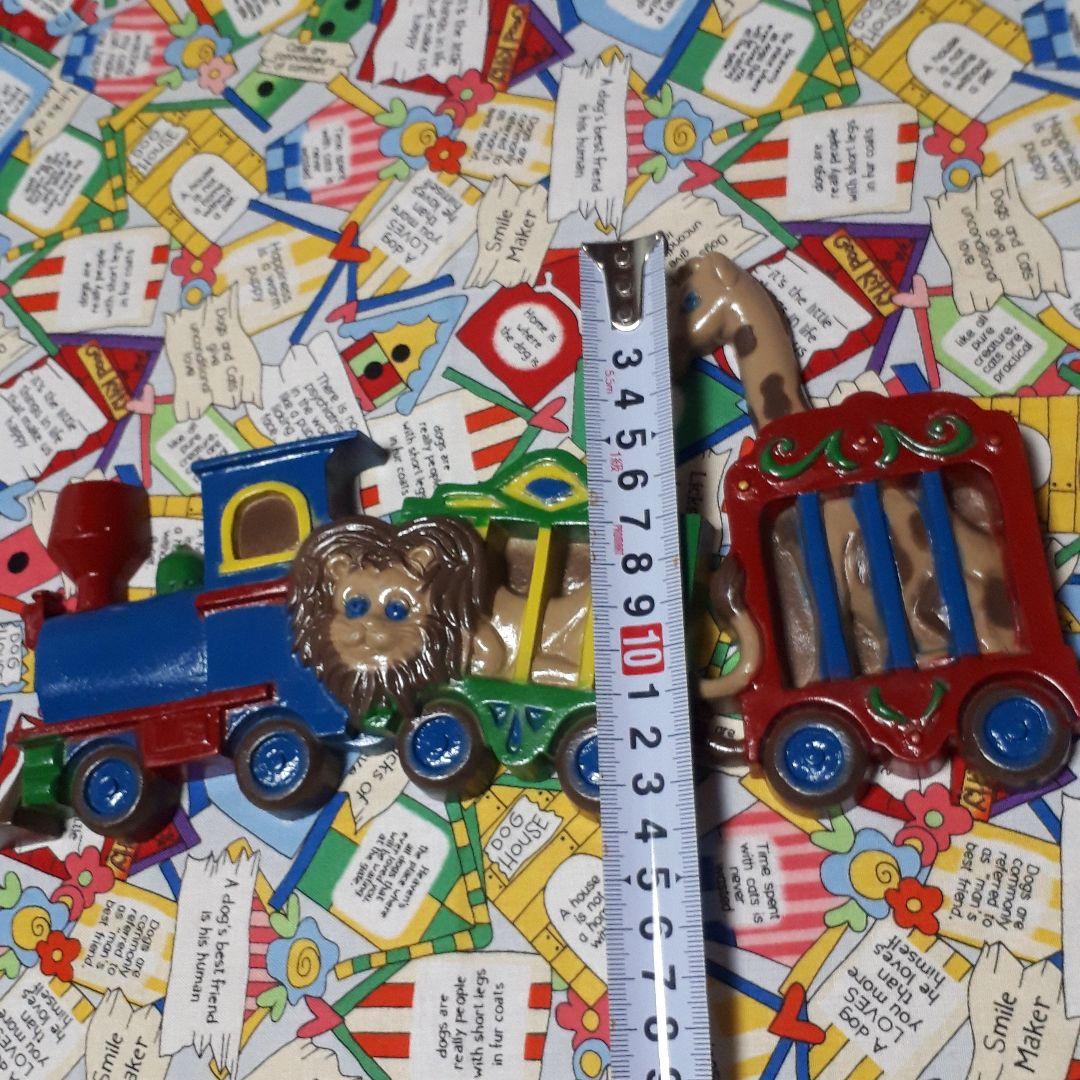 USA　ヴィンテージ　 バーウッド 　アニマルサーカストレイン 　ウォールデコ