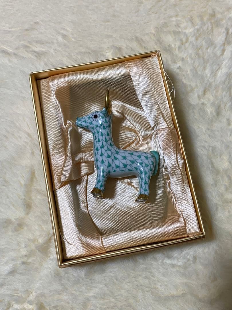 ヘレンド 干支 フィギュリン 牛