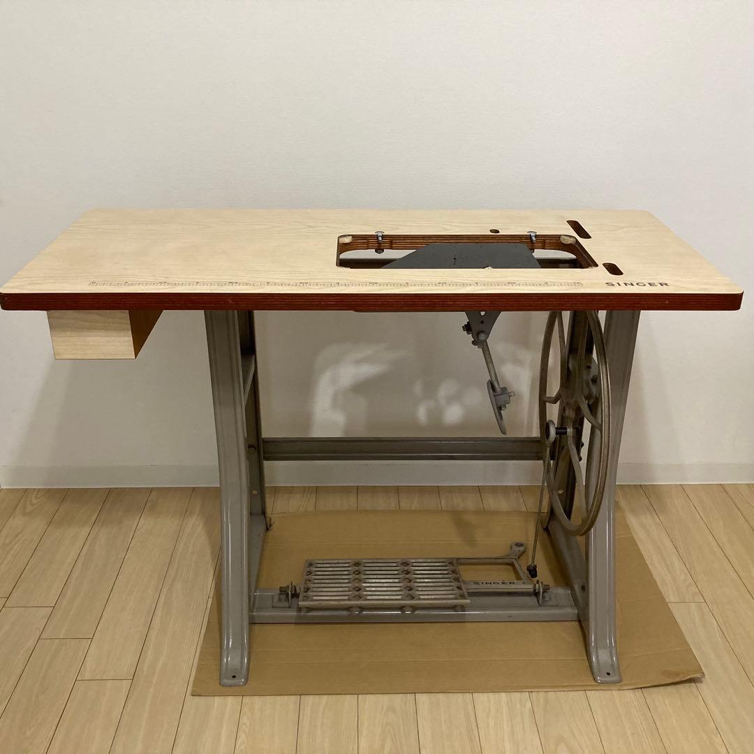 vintage ミシン台 singer インテリア