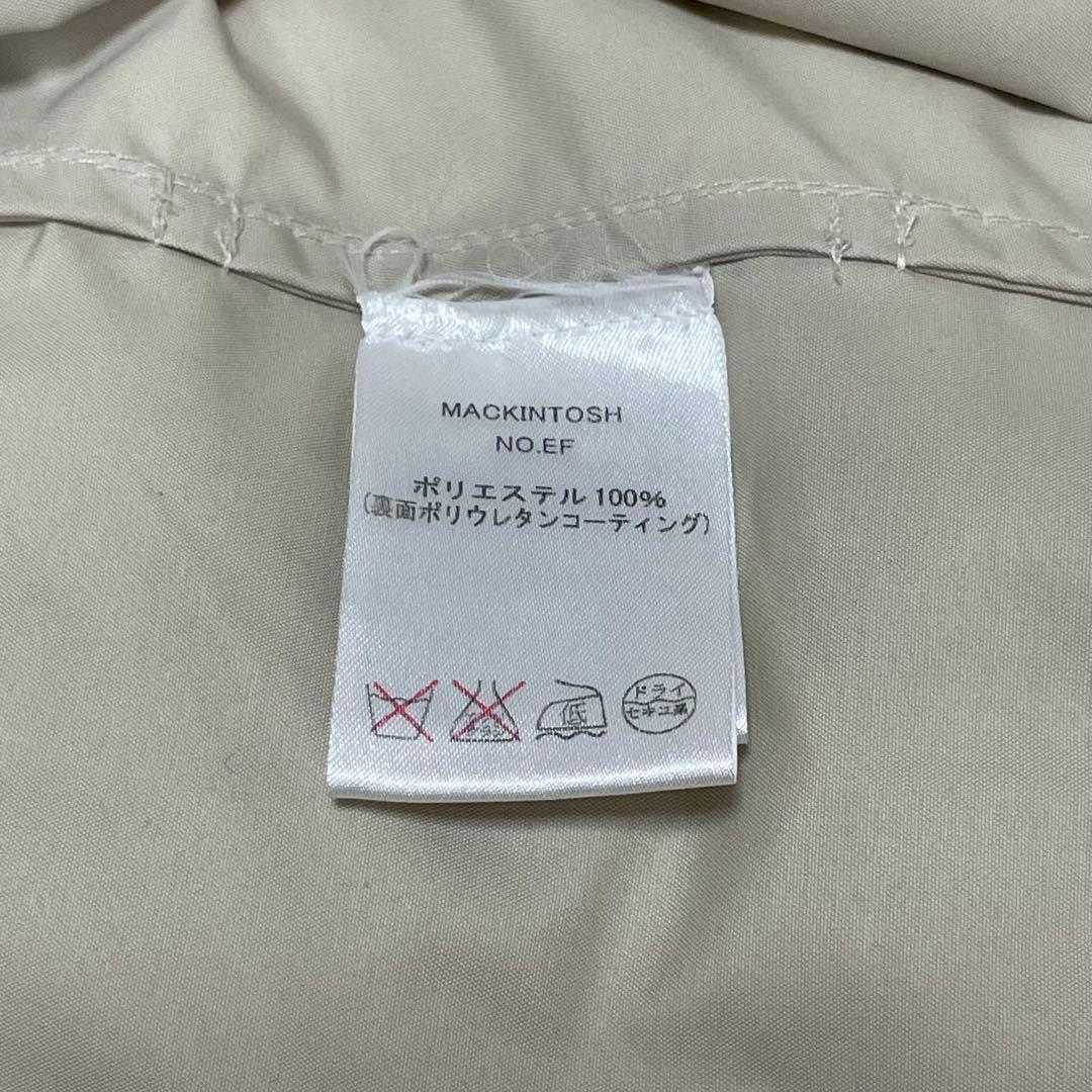 【フジさん】マッキントッシュ スプリングコート レインコート 撥水加工