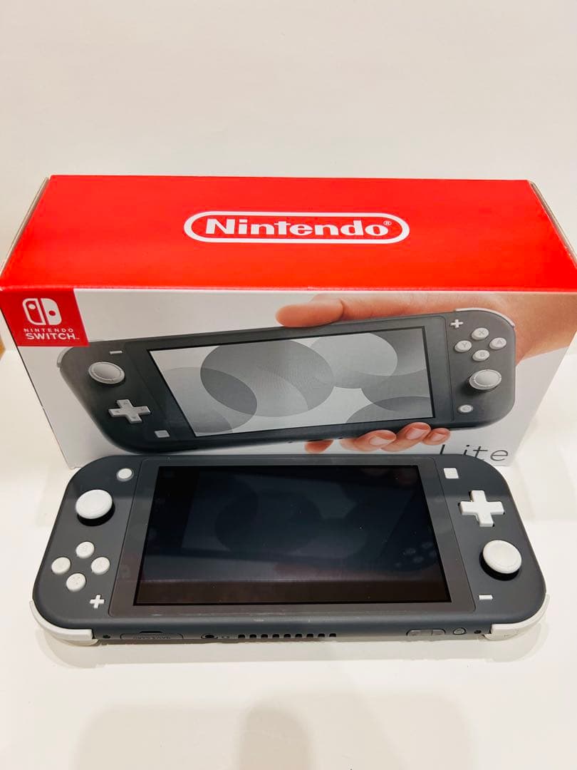 Nintendo Switch Lite グレー 本体　動作確認済み