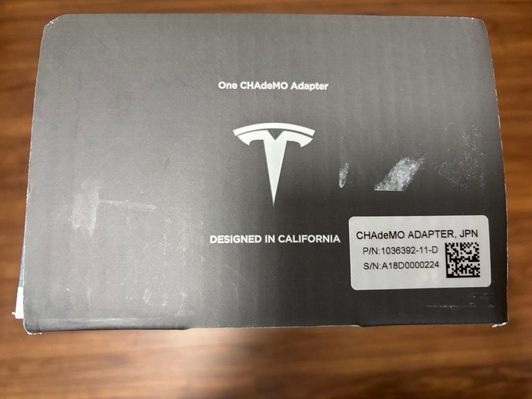 テスラ　チャデモアダプター　日本仕様