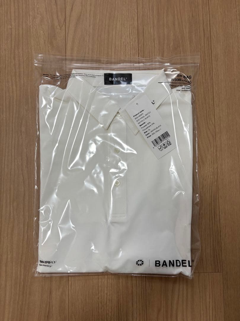 【新品】BANDEL サイドパネルスイッチ ポロシャツ L