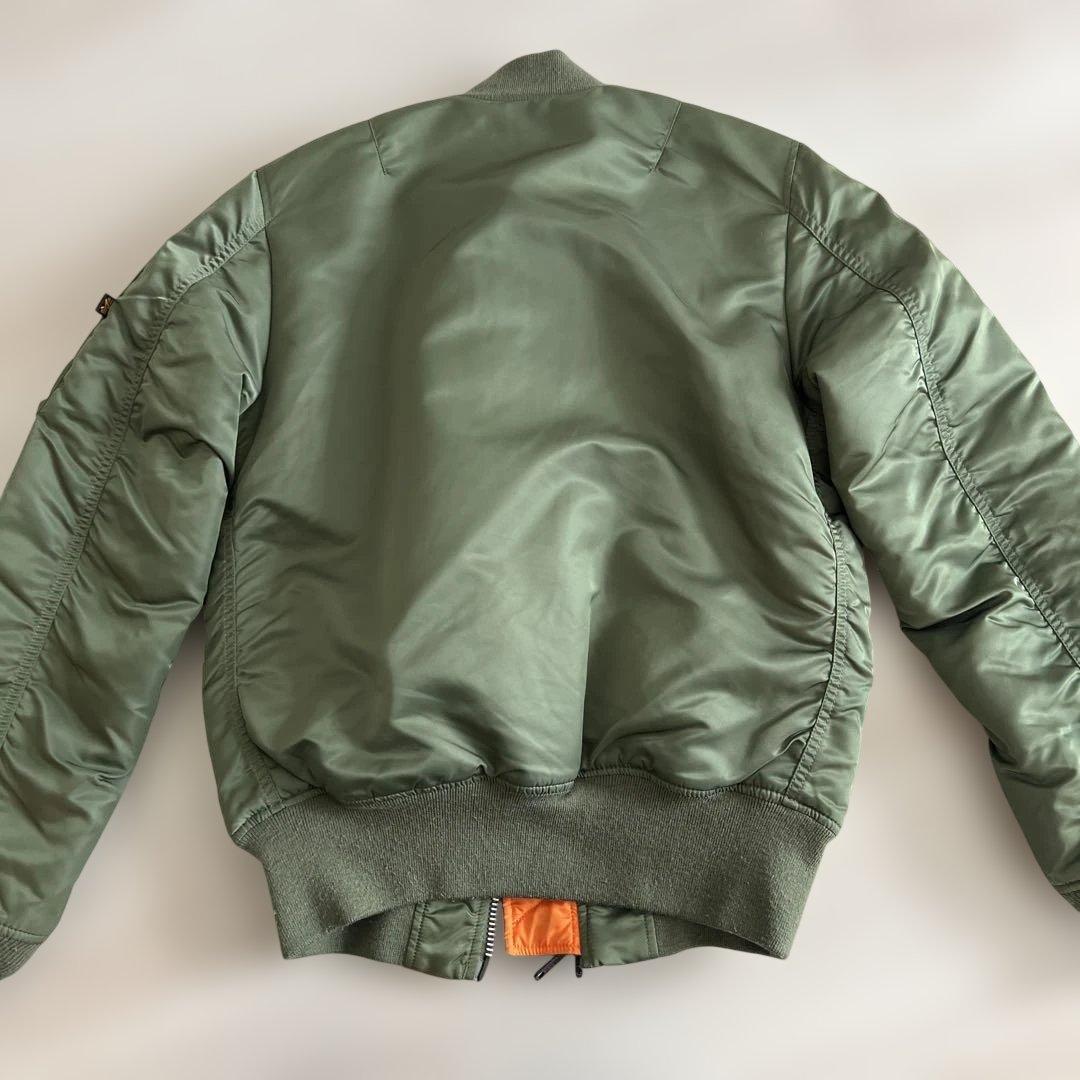 alpha ma-1 アルファ　フライトジャケット　Sサイズ