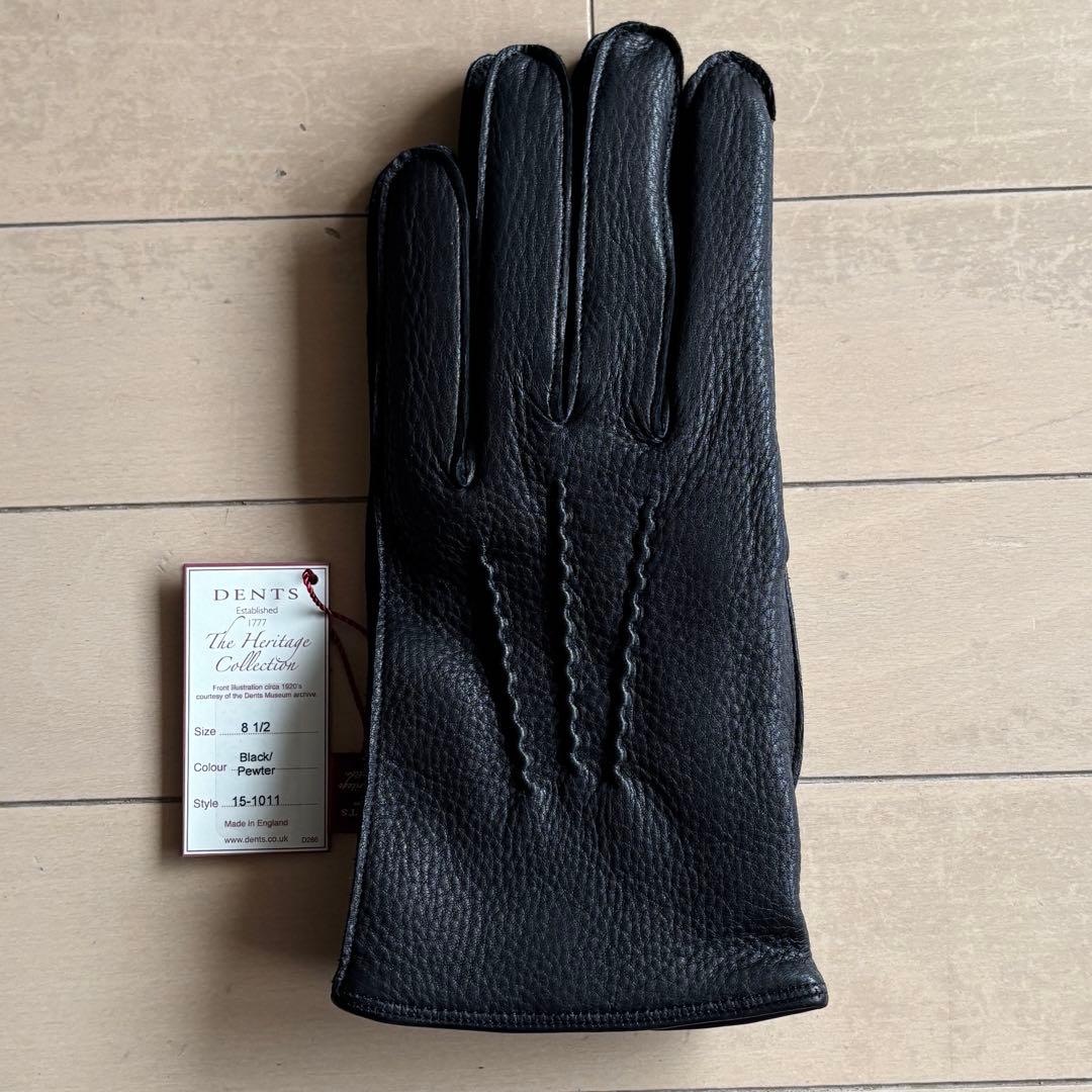 DENTS ディアスキングローブ (カシミヤライニング) 15-1011