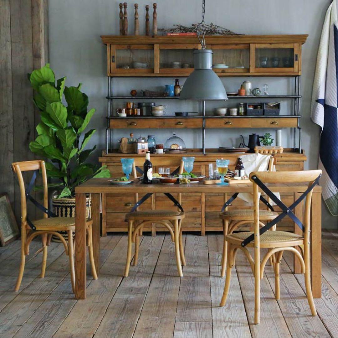 オーク材 クロスバック ダイニングチェア ※1脚のお値段