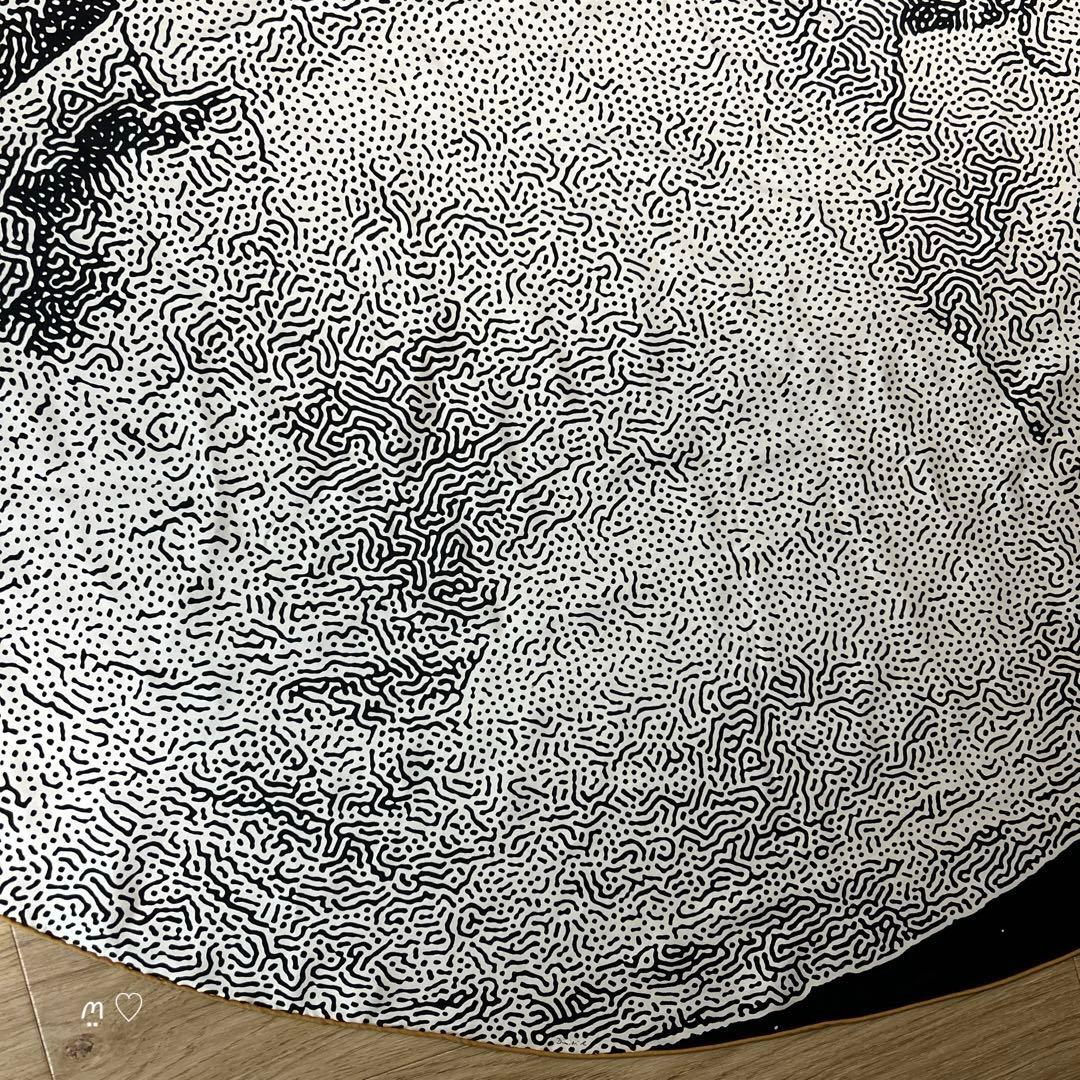 HERMESエルメス　円形シルクスカーフ　クレールドゥリュンヌ　月光　ペガサス