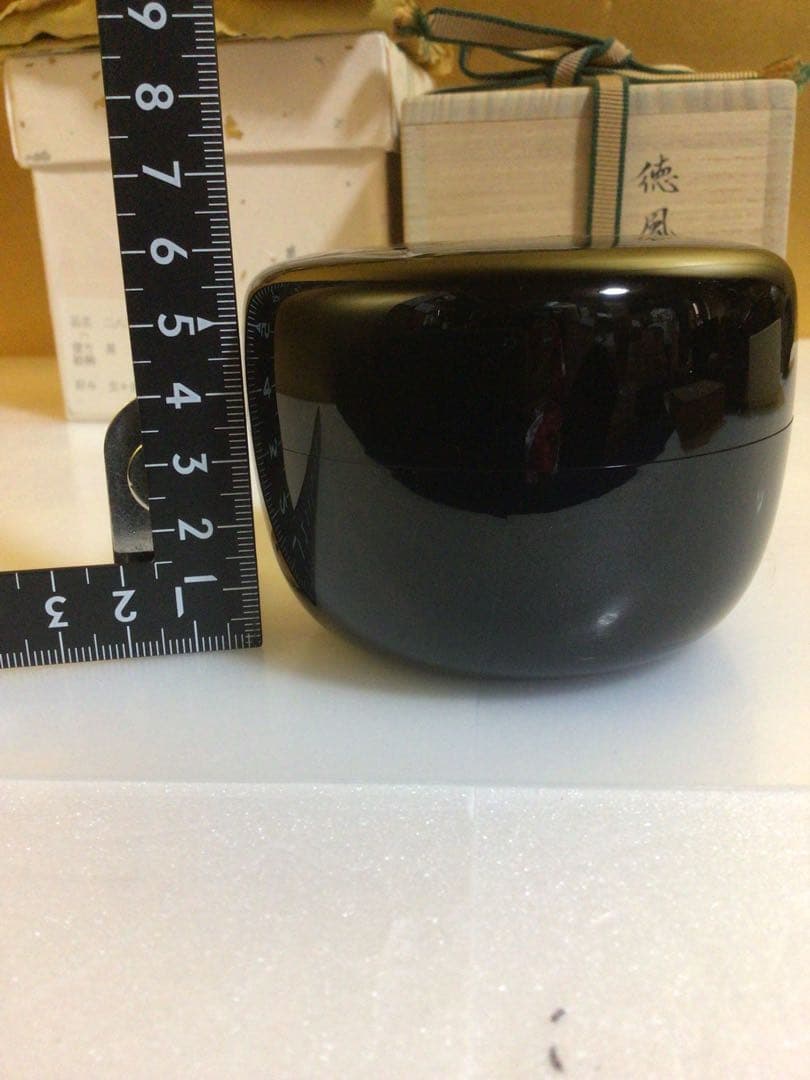 茶道具 棗 鳳斉 共箱付き