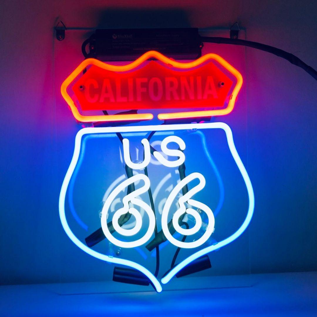 ネオン管　route66