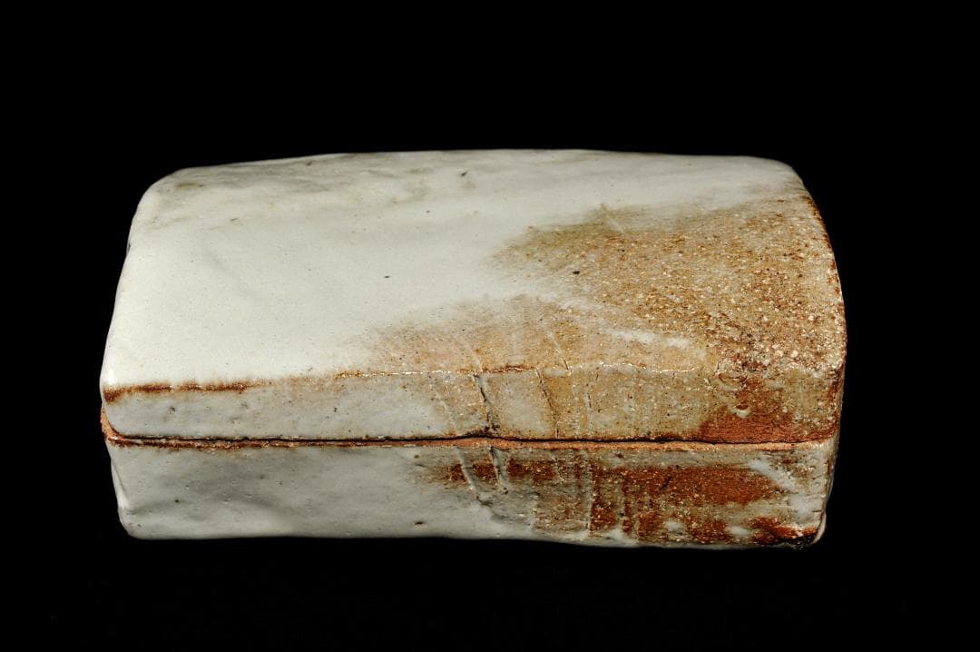 十一代 三輪休雪 萩 喰篭 共箱 人間国宝 休雪 壽雪 萩焼 食籠