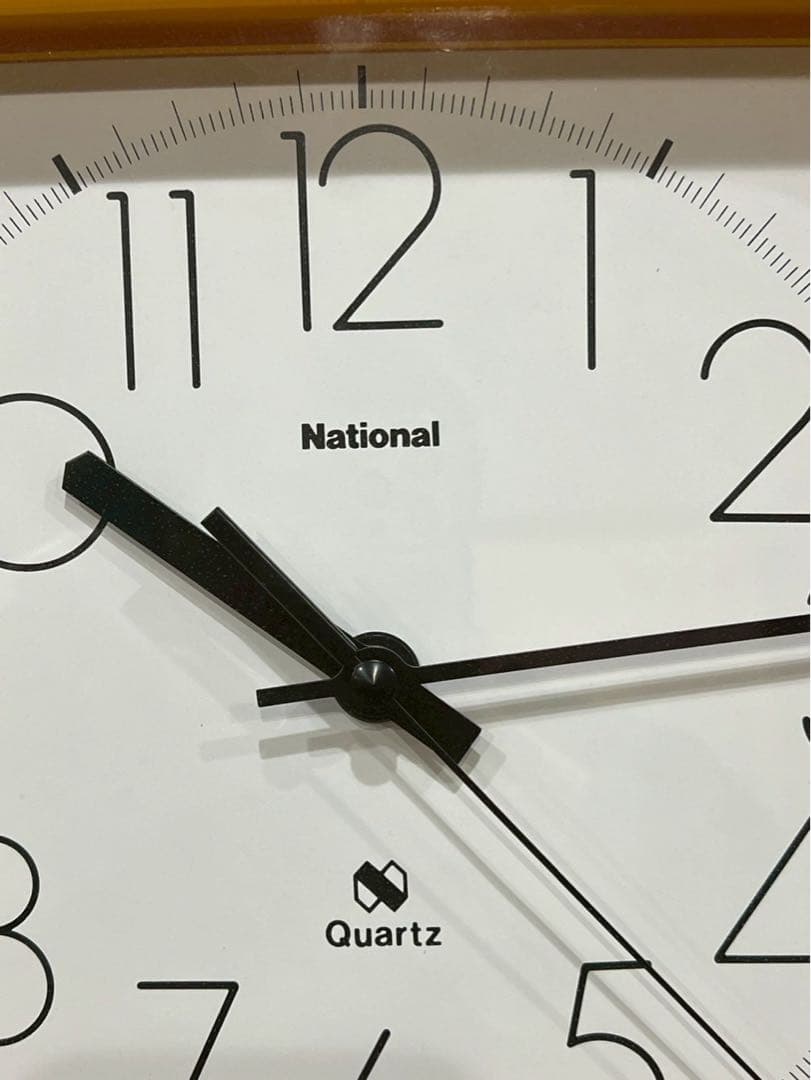 掛時計 ナショナル 昭和レトロ レトロポップ インテリア 当時物 スペースエイジ