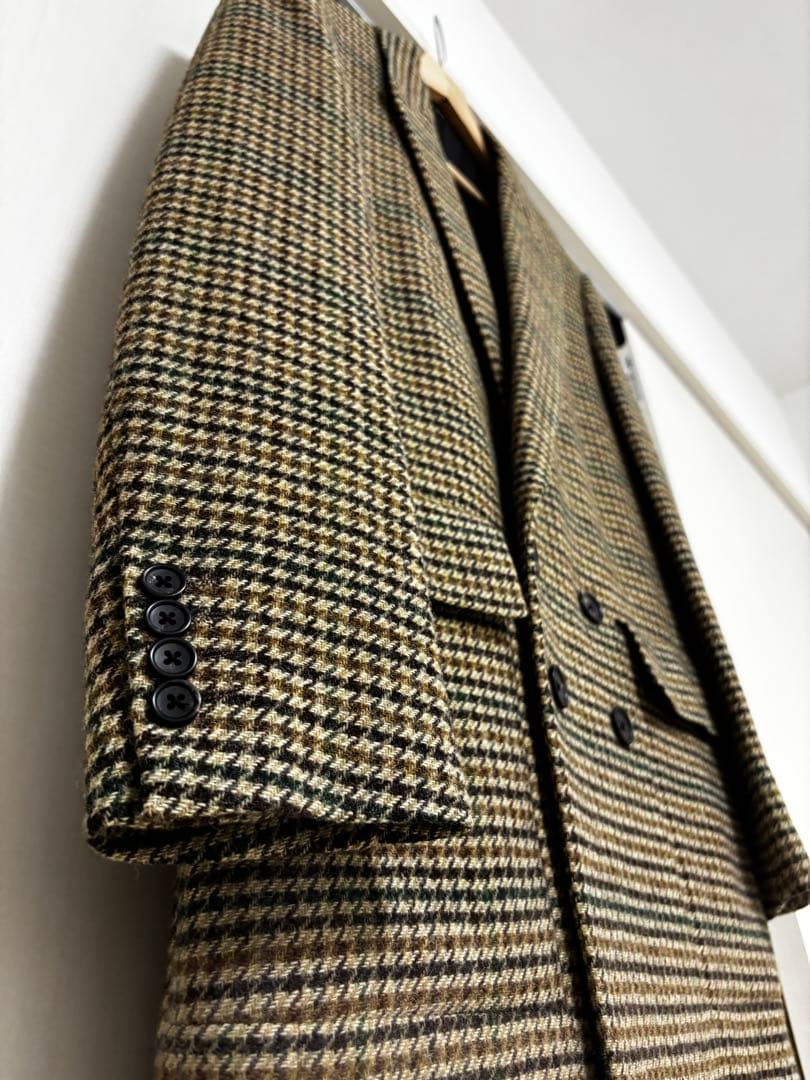 ポールスミス　美品 チェック柄 ロングコート