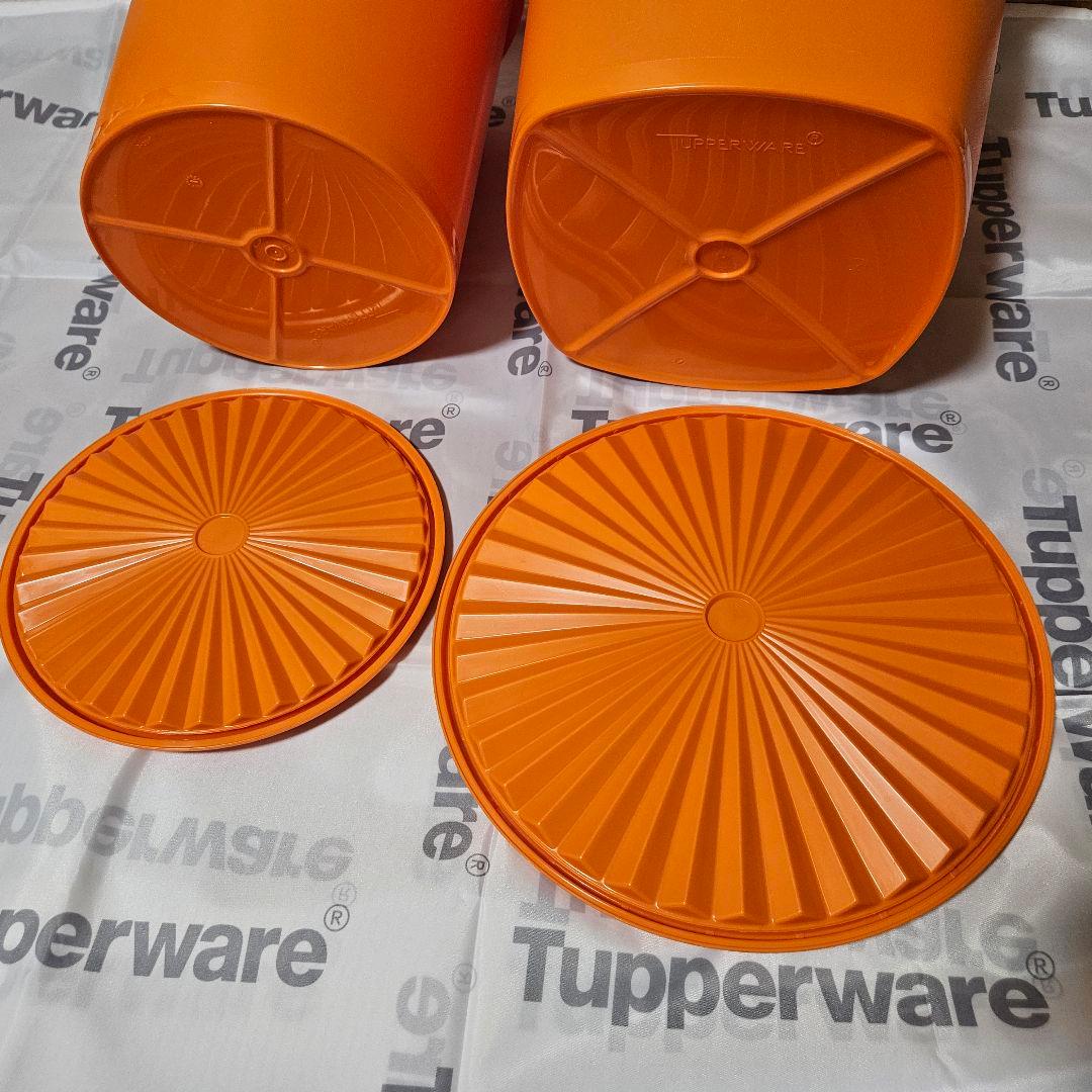 【美品】タッパーウェア マキシクイーンデコレーター＆マキシデコレーター