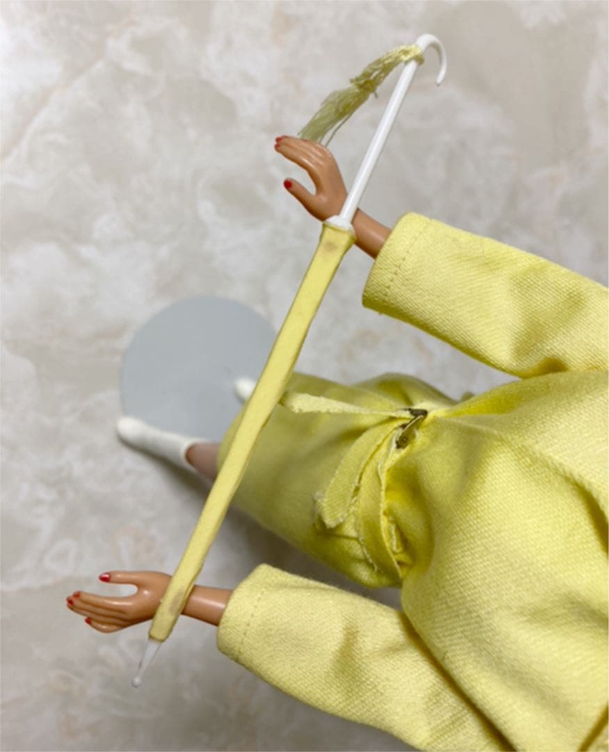 バービー　ビンテージ　ミッヂ　1963 + レインコート　レア