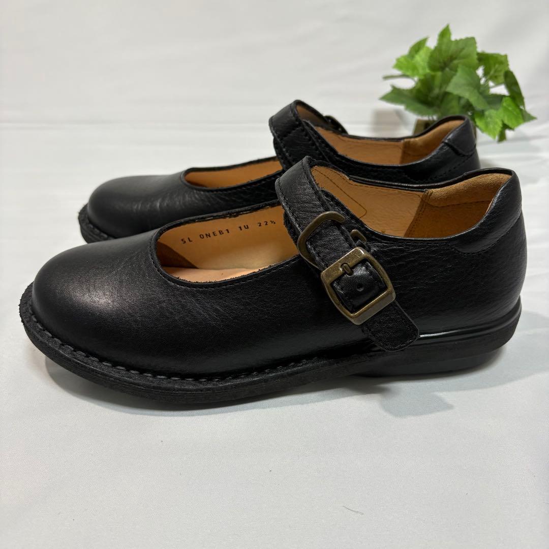 新品✨ムーンスター　MoonStar レディース　シューズ　日本製　本革　黒