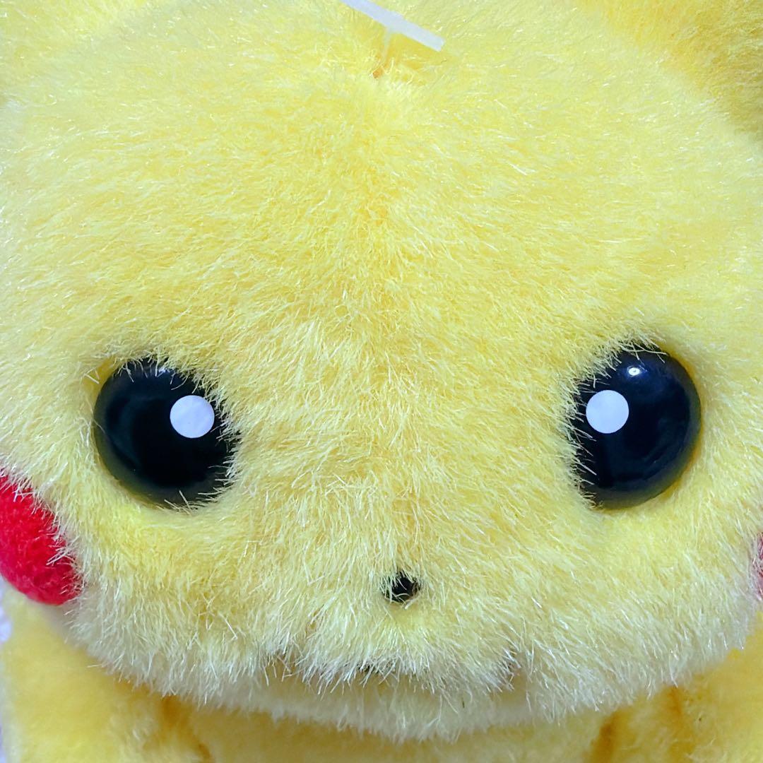 希少✨ お腹を押すとなく 初期 ピカチュウ ぬいぐるみ ポケモントミー 90年代