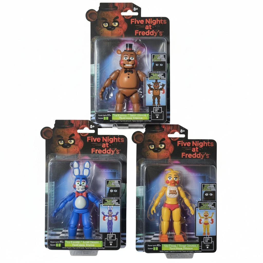 ファイブナイツアットフレディーズ アクションフィギュア 3種セット FNAF